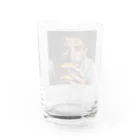 AQUAMETAVERSEのハンバーガーと男　エンジェル717 2065 Water Glass :back