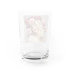 AQUAMETAVERSEのバラの花飾り　なでしこ1478 Water Glass :back