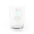 EseCAMPの瓶CAT Water Glass :back