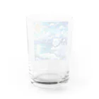 ほかほかしろくまのあったかざっかやのしろくまの休暇 Water Glass :back