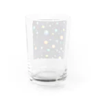 mibusenaの宇宙空間デザイン Water Glass :back