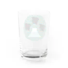 R's Market コトリちゃんのちどりちゃんと富士山 Water Glass :back