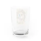 炭火焼パンダ商店のはろめりちゃんとコラボだよ Water Glass :back