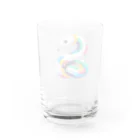 tohateの白蛇 Water Glass :back