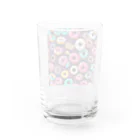 piasのオリジナルグッズアイテム通販のしあわせのドーナツたち Water Glass :back