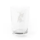 ちびまるゆっけのきなことこま Water Glass :back