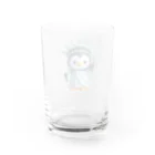 JUPITERの自由のペンギン像 Water Glass :back