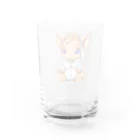 Vasetti_pressのオレンジドラゴン Water Glass :back