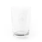 ニンジン🥕のおばけ👻【休む】 Water Glass :back