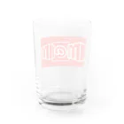 m@mmenのm@mmen ボックスロゴ Water Glass :back