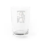 Be proudの車にいるタトゥー美女 Water Glass :back