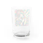 momonekokoのアイスと着物 Water Glass :back