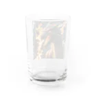 幻想都市の炎のドラゴン Water Glass :back