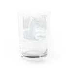 幻想都市の氷のドラゴン Water Glass :back