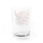 kuramoのカラベラ・スカル ワンポイントクールTシャツ Water Glass :back