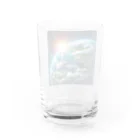 波乗り南国🏝️の惑星からの光 Water Glass :back
