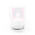 日本神話のniji girl Water Glass :back