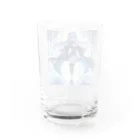 静寂工房の音のセリス・ミリオールと青い湖の魔法の物語 Water Glass :back