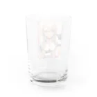 美少女学院の金髪美少女　七海ちゃん　制服 Water Glass :back