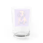 winwin6126の癒しダックス！ Water Glass :back