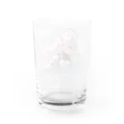 bellzetのWhite Melting Angel Water Glass :back