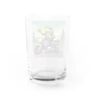 二宮大輔のカエルライダー4兄弟　3男　パオロ Water Glass :back