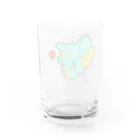 鋼鉄　いちごのきゅーぴっと・えれふぁんと Water Glass :back