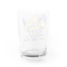 RetrowaveFlowerのRetrowaveFlower-ハナショウブ- Water Glass :back