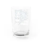 AckeeWolf Art Shopの休日どうする？ Water Glass :back