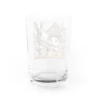 noririnoのウサギの親子 Water Glass :back