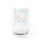 世の中金！！の金亀 Water Glass :back