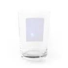 灯り窓の海の月 Water Glass :back