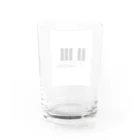 MIKA33のけんばんくんPIANO CLASS Water Glass :back