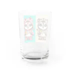 dai-k_1977のかわいい癒やし動物 Water Glass :back