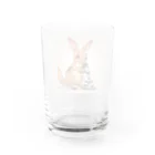 ganeshaのおもちゃの顕微鏡でかわいいカンガルーに会おう Water Glass :back