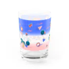 カノコの夏の誕生日星座グラス Water Glass :back