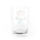 カノンとアヤネの可愛いケーキちゃん Water Glass :back