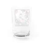 大正ロマン・昭和モダンの紅葉の妖精　精霊　 Water Glass :back