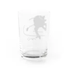 B-catのゴルフ猫 Water Glass :back