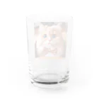 ねこちゃんが大好きなのです。のラブリーな猫ちゃん♪ Water Glass :back