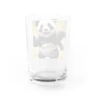 キュート＆クールの爆走パンダ君 Water Glass :back