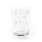 Mellow-SkyのSweets love girl〜ステッカーデザイン〜 Water Glass :back