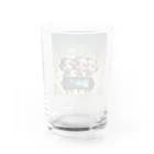 AI妖怪大図鑑の電波妖怪　バリ3兄弟 Water Glass :back