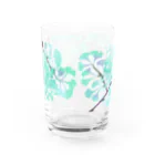 斗巳【キメラ鉛筆】のLSDイチョウ　ミント Water Glass :back