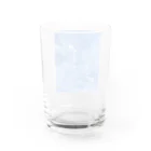 夜のアトリエのハイクアートグッズ Water Glass :back