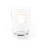 hide4591の太っちょ猫ボチャ！ Water Glass :back