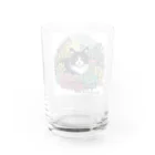 nanamikuru3149の猫と多肉ぱーと2 Water Glass :back