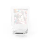 シュシュの部屋のベッドのチワワ （犬、わんちゃん） Water Glass :back