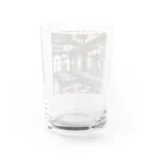 Mickショップのおしゃれなレストラン Water Glass :back