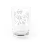 お仕事行きますかねの愛犬とお散歩 Water Glass :back